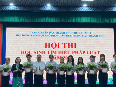 HỘI  THI TÌM HIỂU PHÁP LUẬT THÀNH PHỐ THỦ DẦU MỘT